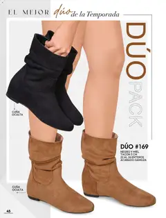 Vista previa de Cklass catálogo Botas y botines, nuevo folleto de la tienda, válido en México a partir del 08/07/2026 | Página: 46 | Productos: Gamuza, Miel, Cuna