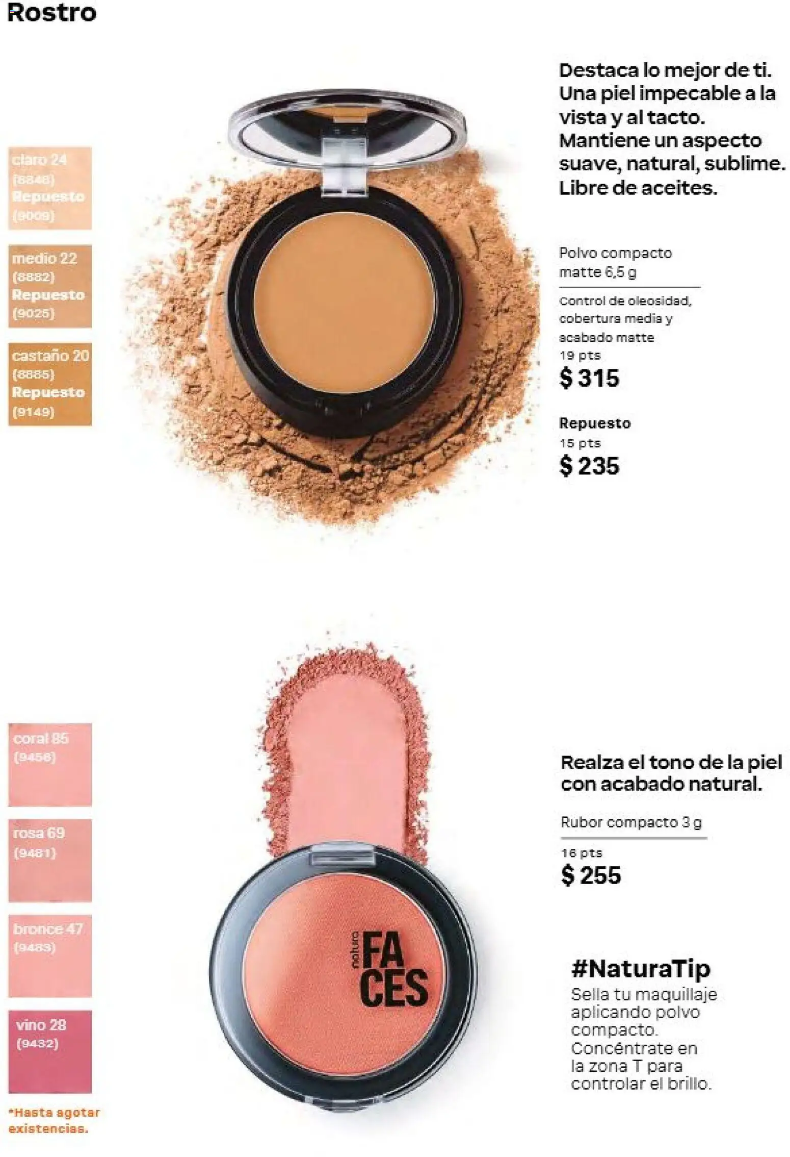 Nuevas ofertas de Natura válidas en toda la República Mexicana desde el 31/07/2026. ¡Encuentra las mejores ofertas en Natura campaña 12 2026! | Página: 66 | Productos: Vino, Maquillaje, Polvo, Rubor