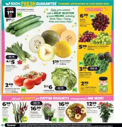 Preview of Thrifty Foods weekly flyer / circulaire from shop Thrifty Foods valid from Jul 2, 2026 | Page: 3 | Products: Cucumbers, Tomatoes
