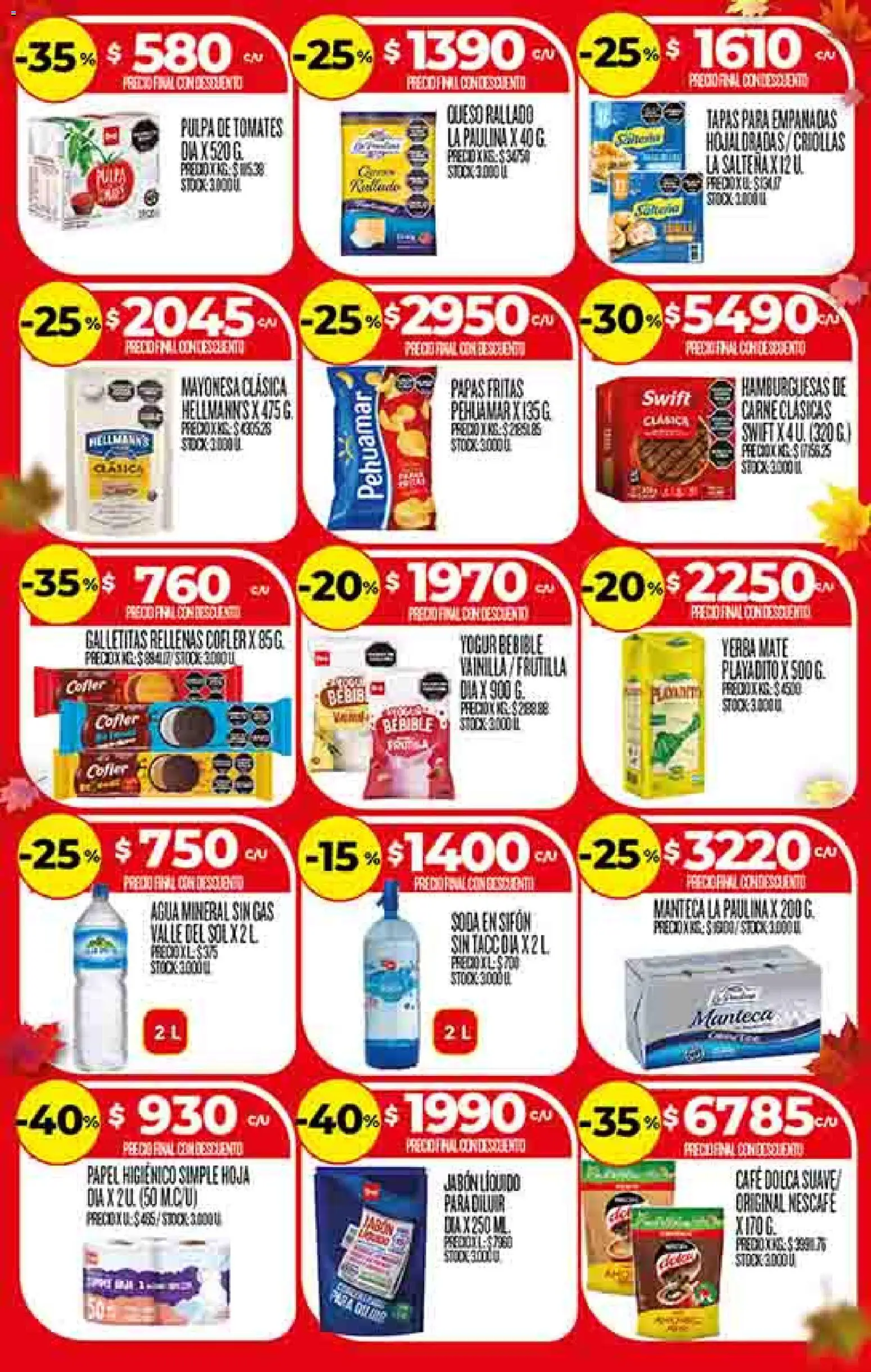 Supermercado DIA Ofertas │ válido desde el 15.04.2026 | Página: 3 | Productos: Jabón líquido, Agua, Café, Tomates
