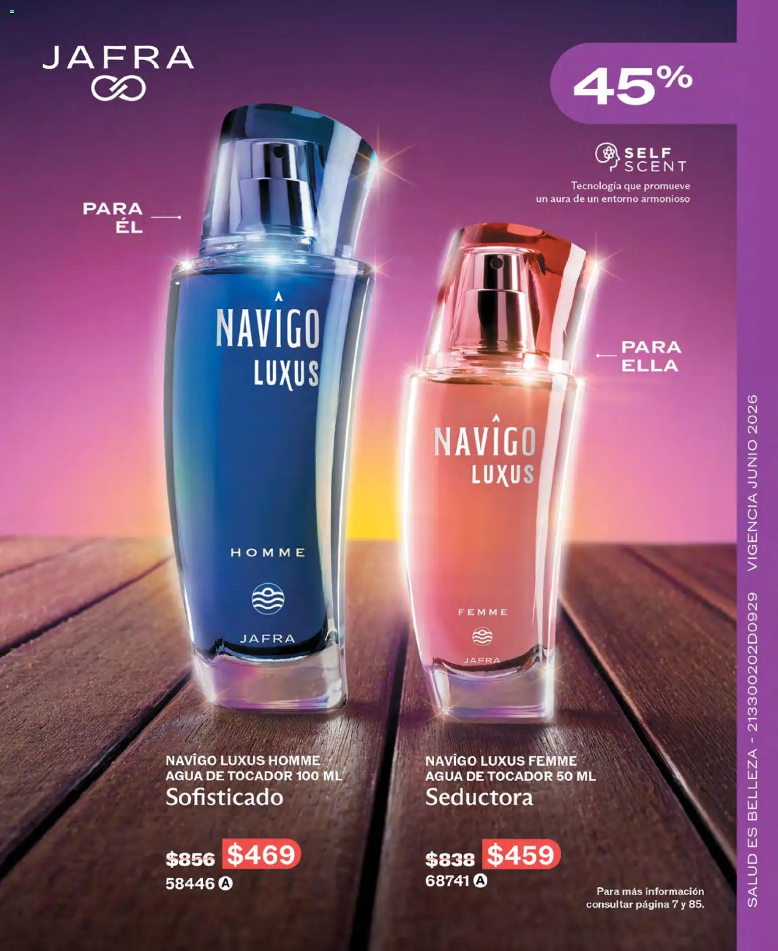 Nuevas ofertas de JAFRA válidas en toda la República Mexicana desde el 01.06.2026. ¡Encuentra las mejores ofertas en JAFRA catálogo! | Página: 100 | Productos: Agua