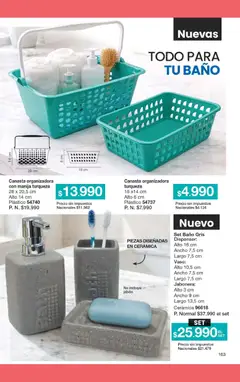 Vista previa Gigot - CAMPAÑA 10 válido desde el 18.06.2026 | Página: 171 | Productos: Jabonera, Baño, Jabón, Canasta