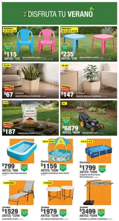 Vista previa de Home Depot catálogo, nuevo folleto de la tienda, válido en México a partir del 16/07/2026 | Página: 4