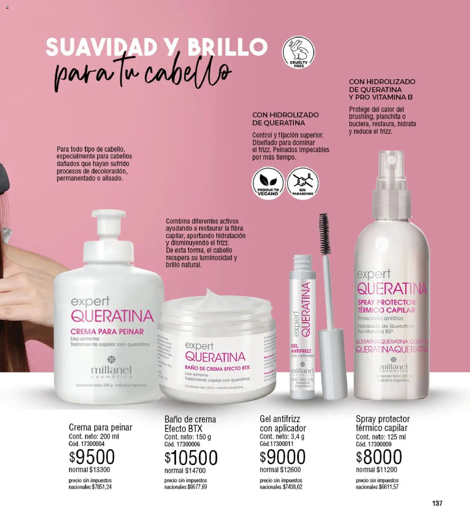 Millanel - Catálogo │ válido desde el 20/07/2026 | Página: 161 | Productos: Baño, Brillo, Baño de crema, Crema