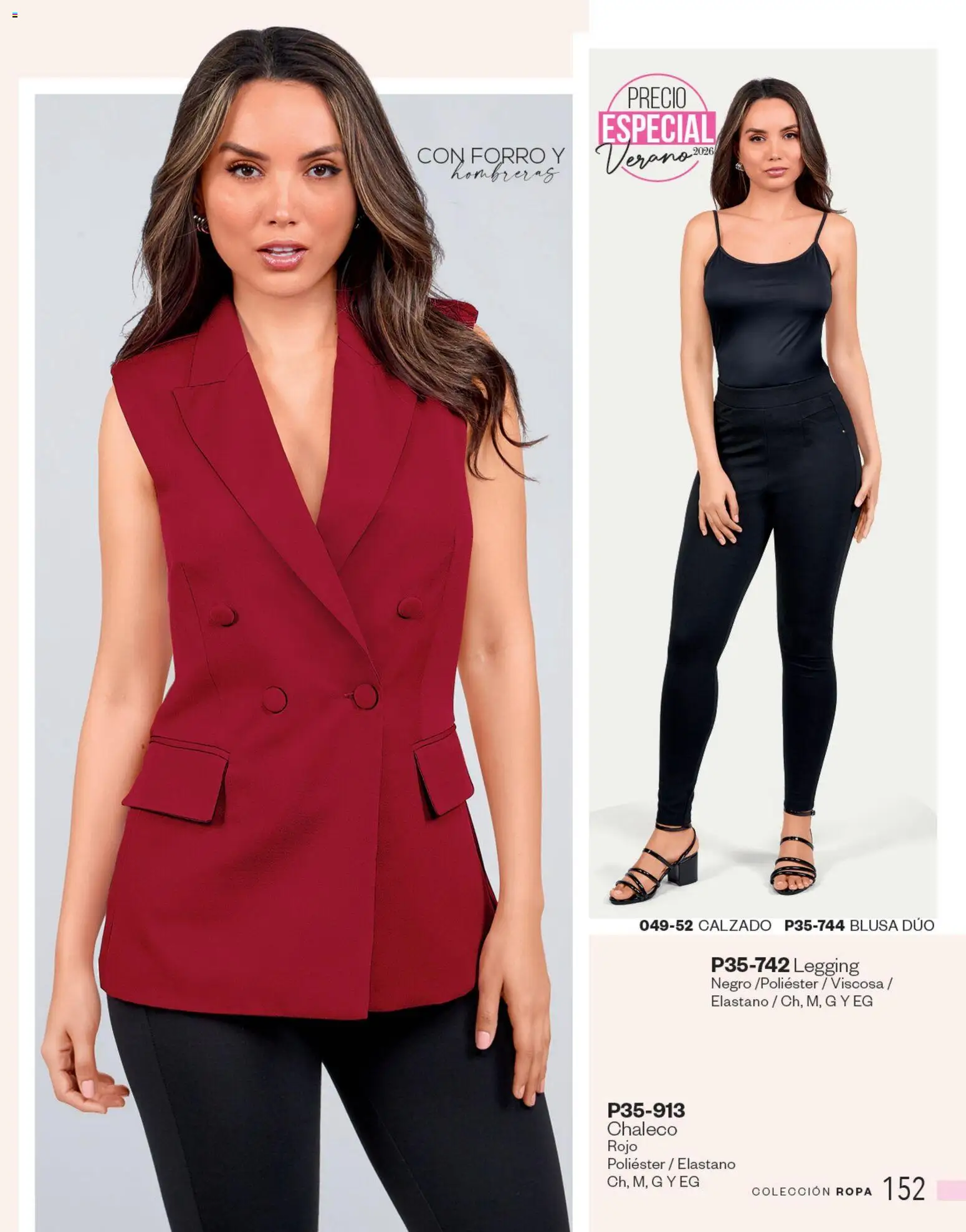 Nuevas ofertas de Cklass válidas en toda la República Mexicana desde el 05.03.2026. ¡Encuentra las mejores ofertas en Cklass catálogo Complemento Verano Calzado! | Página: 383 | Productos: Blusa, Chaleco, Ropa