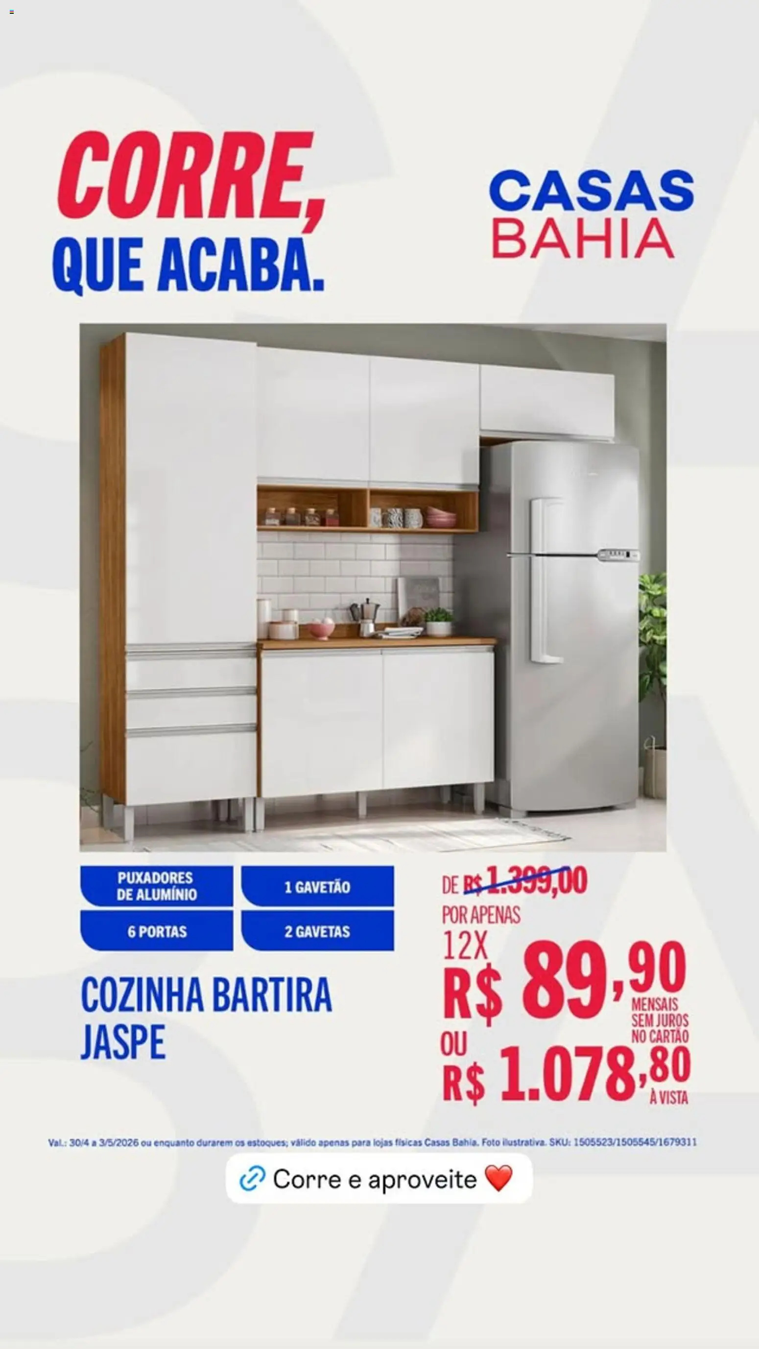 Casas Bahia Folheto - válido de 30.04.2026 | Página: 2