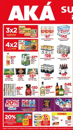 Vista previa de Arteli folleto Aká Superbodegas Foraneas, nuevo folleto de la tienda, válido en México a partir del 18/09/2026