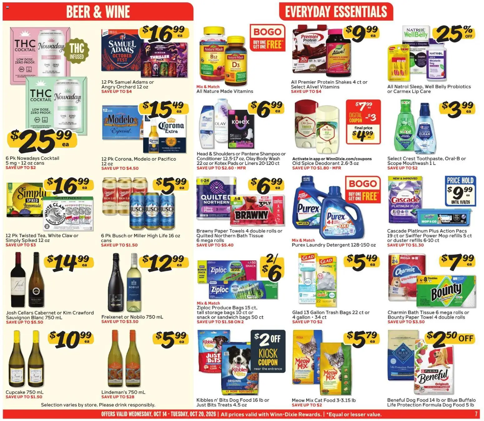 Winn Dixie Weekly Ad - valid from 10/14/2026 | Page: 7