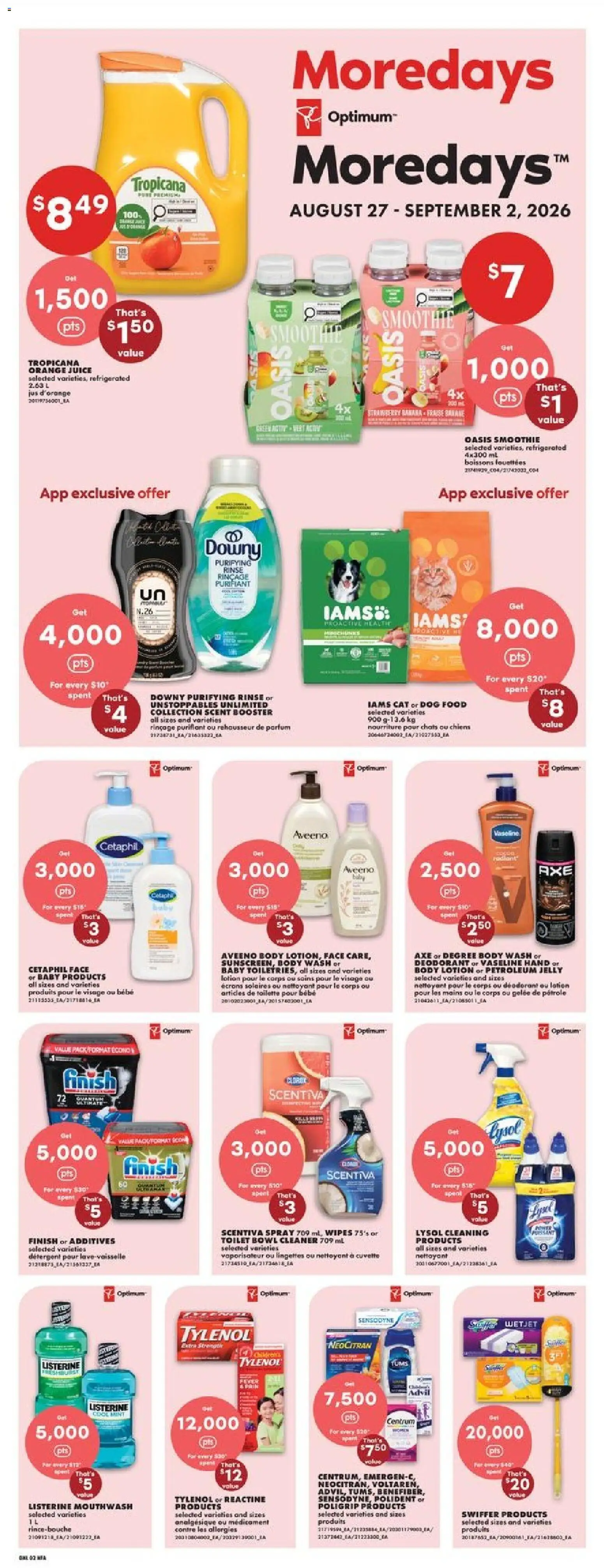 No Frills flyer valid from Aug 27, 2026 | Page: 6