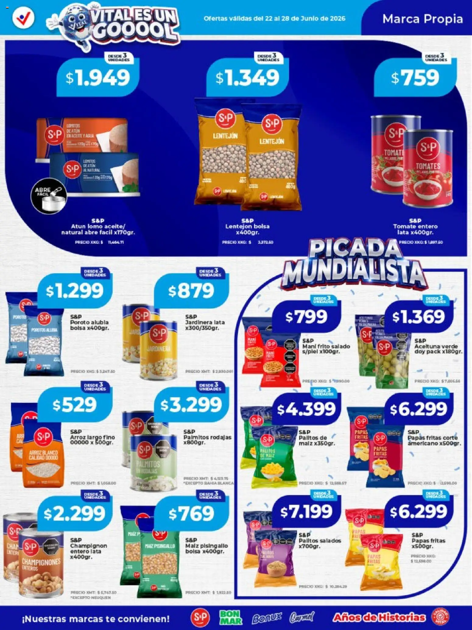 Vital - Especial nuestras marcas │ válido desde el 22/06/2026 | Página: 2