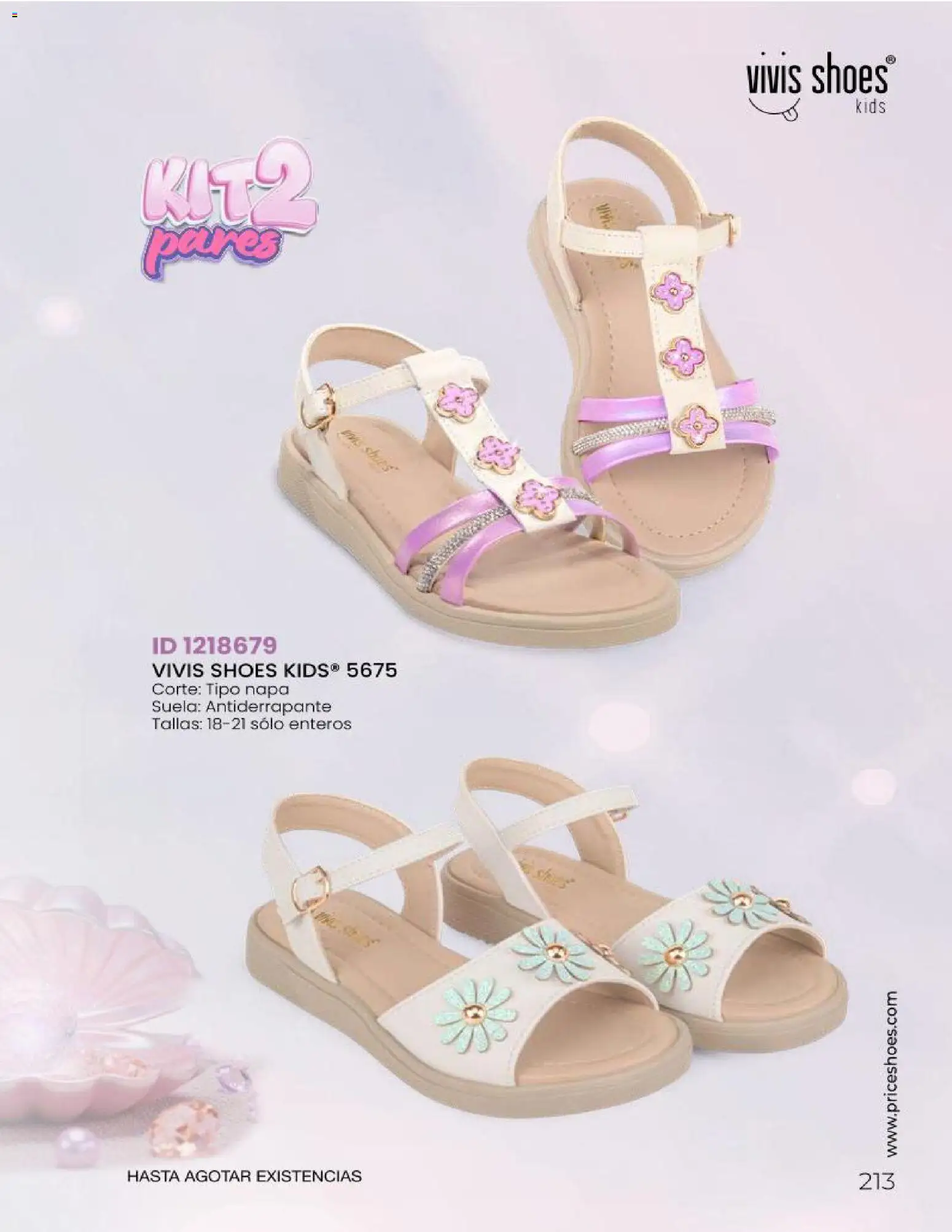 Nuevas ofertas de Price Shoes válidas en toda la República Mexicana desde el 23/06/2026. ¡Encuentra las mejores ofertas en Price Shoes catálogo Sandalias 2026! | Página: 213