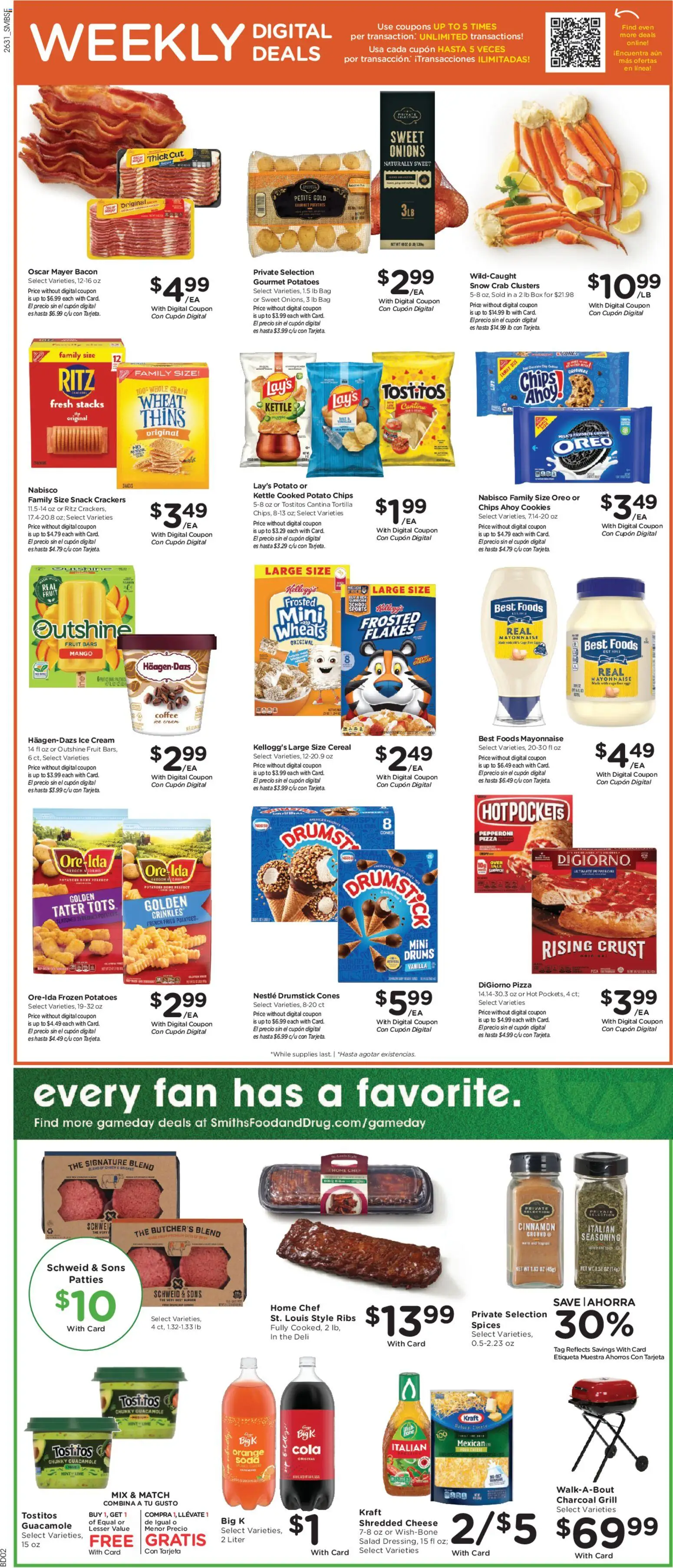 Smith's Weekly Ad - valid from 09/02/2026 | Page: 4 | Products: Oreo, Cream, Ice, Grill