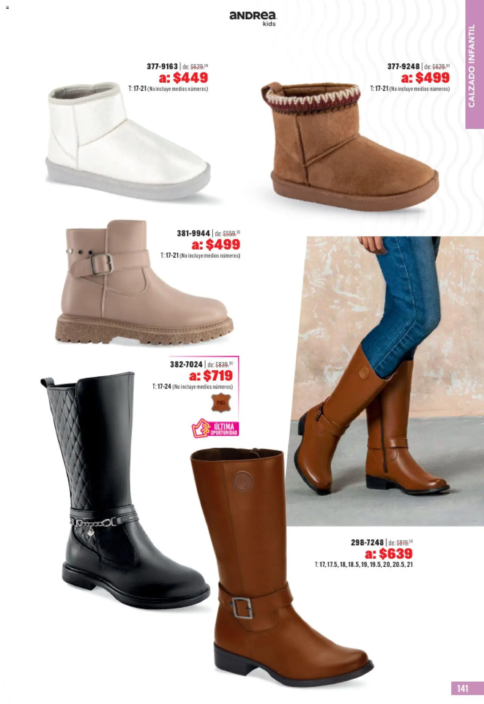 Nuevas ofertas de Andrea válidas en toda la República Mexicana desde el 31.05.2026. ¡Encuentra las mejores ofertas en Andrea catálogo Outlet! | Página: 141