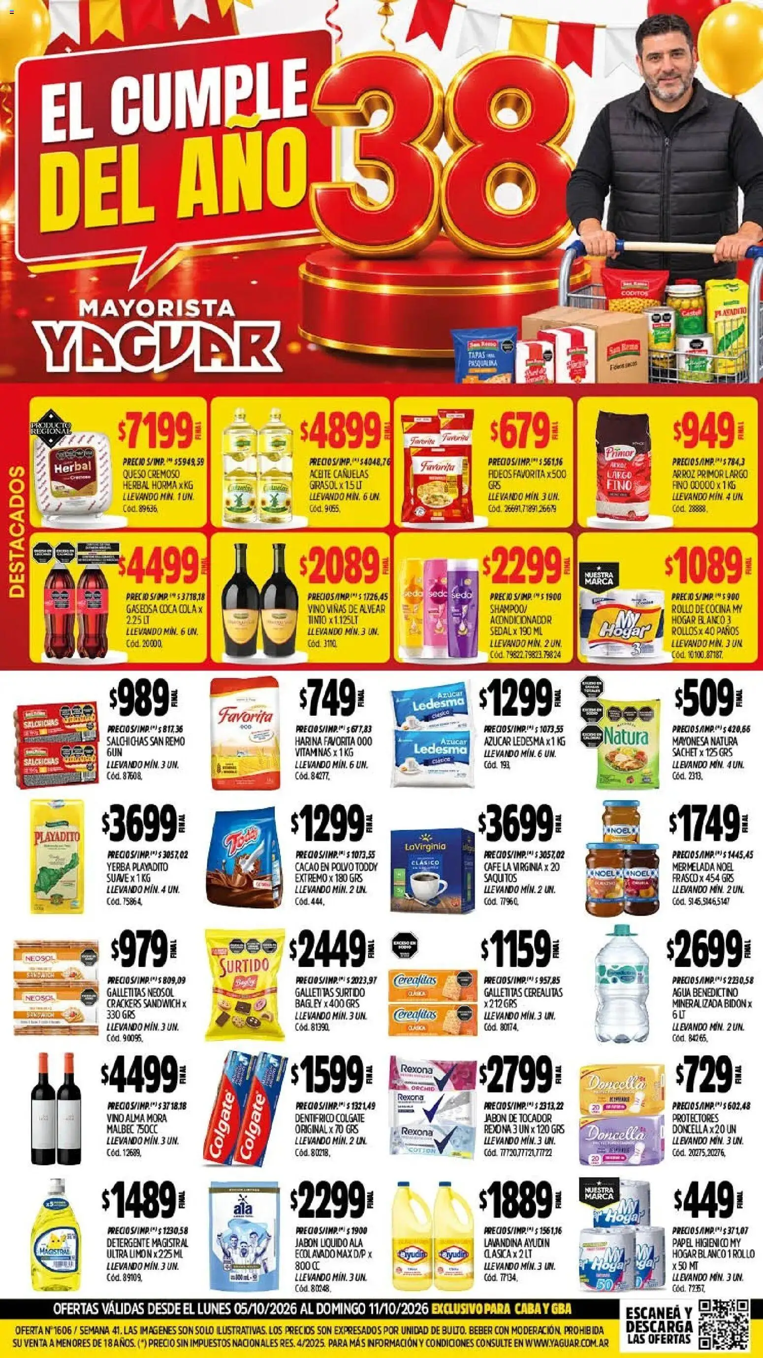 Yaguar - Ofertas │ válido desde el 05/10/2026 | Página: 1