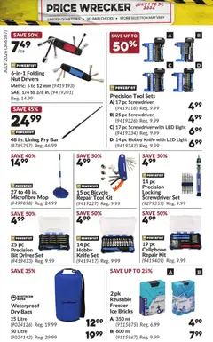 Preview of Princess Auto flyer - Price Wrecker from shop Princess Auto valid from Jul 1, 2026 | Page: 23 | Products: PC, Freezer, Ridge