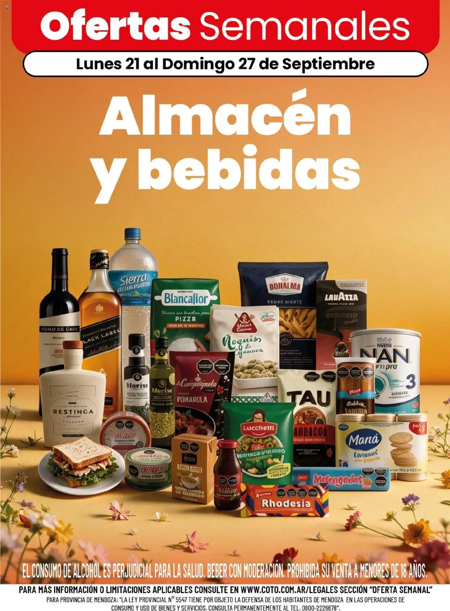 Coto - Almacén y bebidas │ válido desde el 21/09/2026 | Página: 1