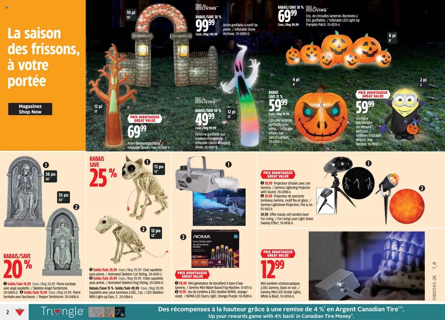 Canadian Tire flyer valid from Oct 22, 2026 | Page: 2