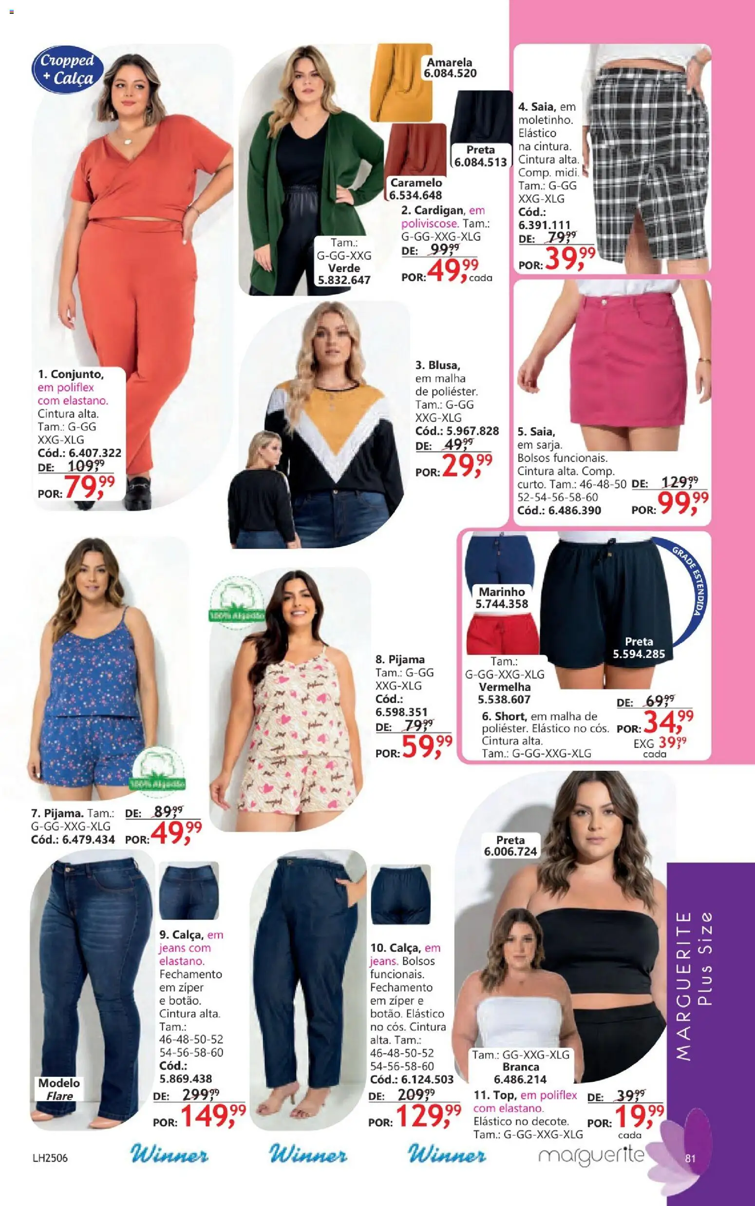 Quatro Estações Folheto - válido de 01/10/2026 | Página: 83 | Produtos: Grade, Pijama, Calça, Jeans