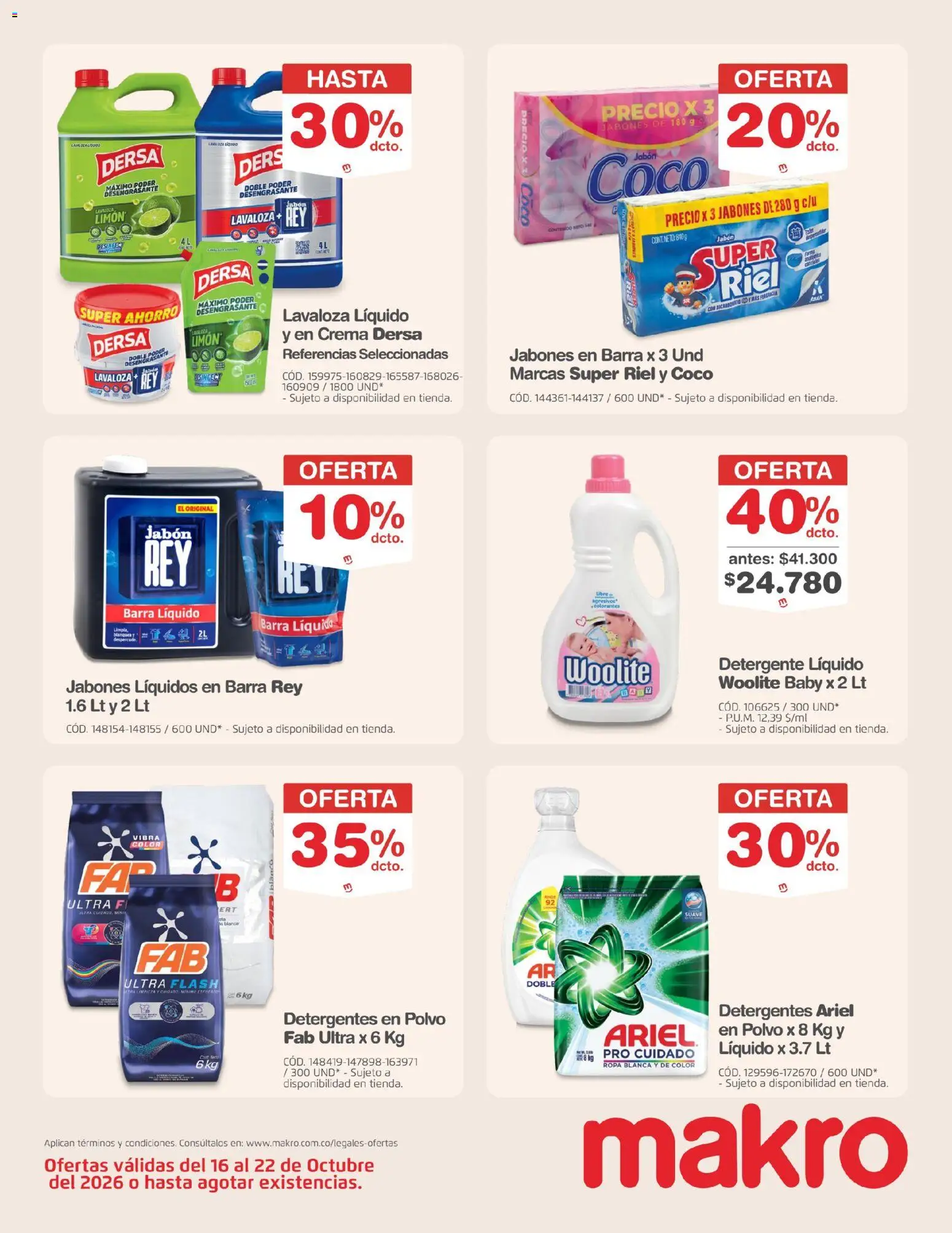 Makro revista - valida desde el 16/10/2026 | Página: 26