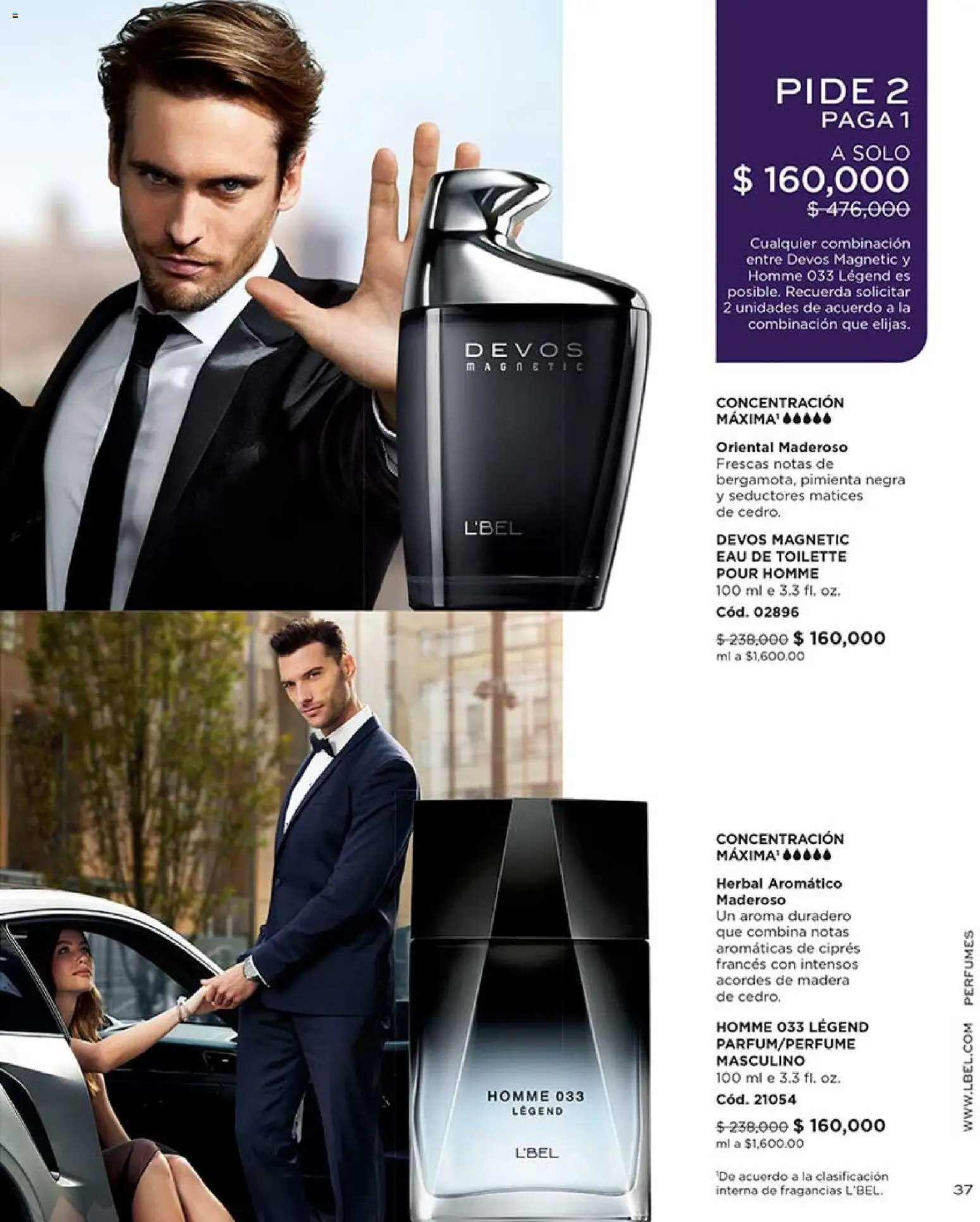 L'Bel revista - valida desde el 24.04.2026 | Página: 37 | Productos: Pimienta, Eau de toilette, Combinación