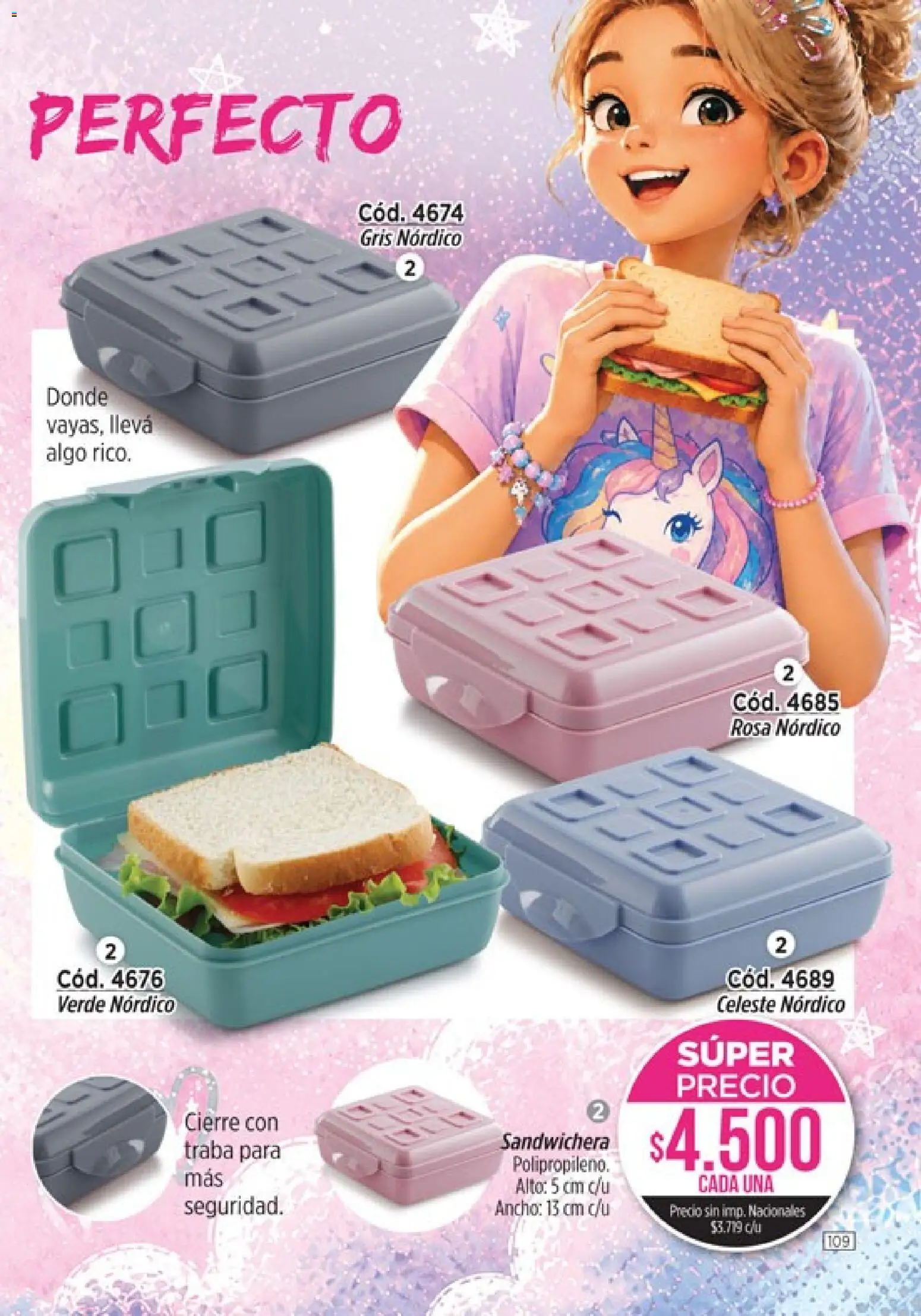 Amodil - Campaña 11 │ válido desde el 01.07.2026 | Página: 109 | Productos: Sandwichera