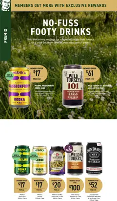 Preview of Dan Murphy's catalogue - valid from 10/09/2026 | Page: 29 | Products: Bourbon, Vodka, Whiskey, Lime