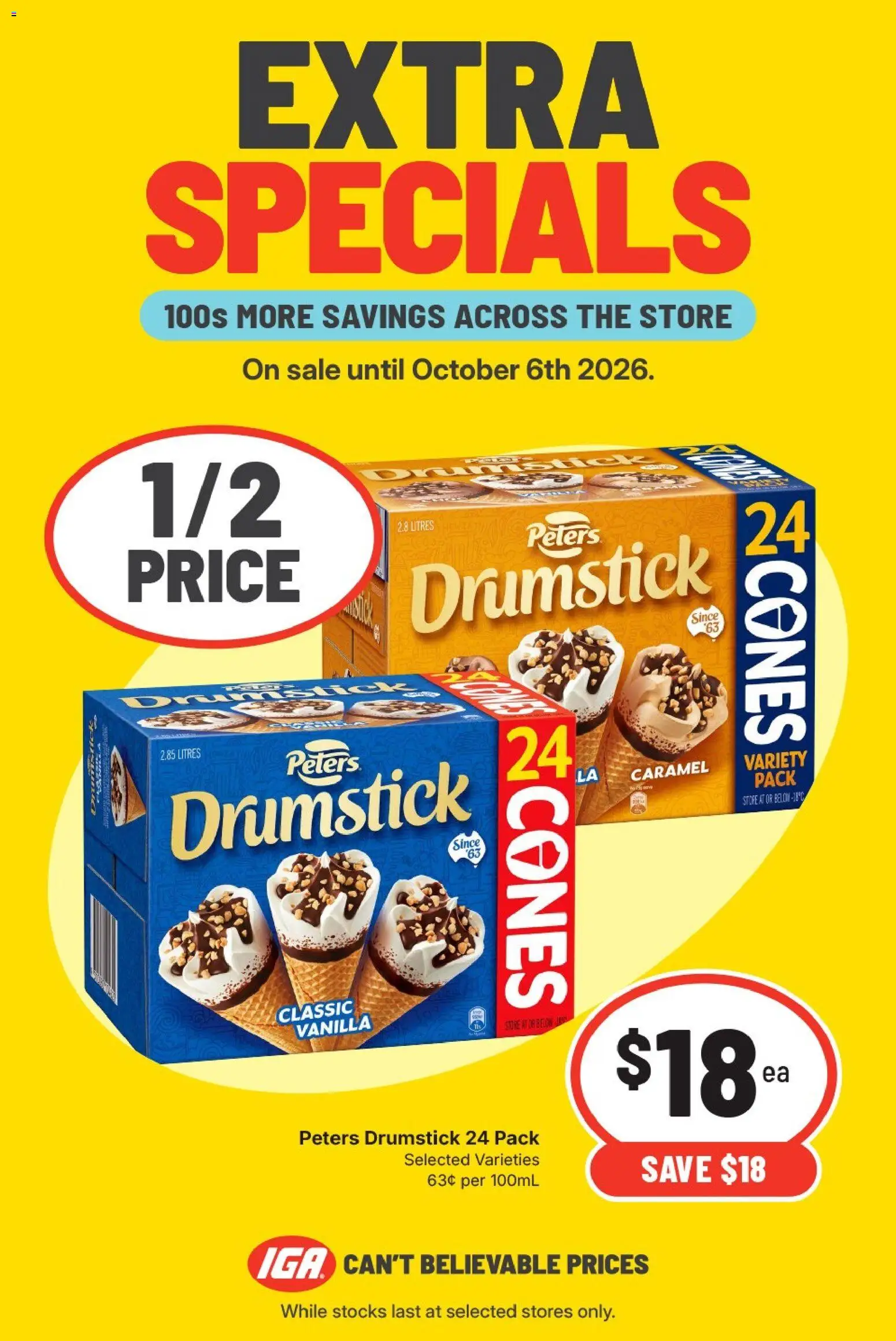 IGA catalogue - valid from 30/09/2026 | Page: 4 | Products: Vanilla