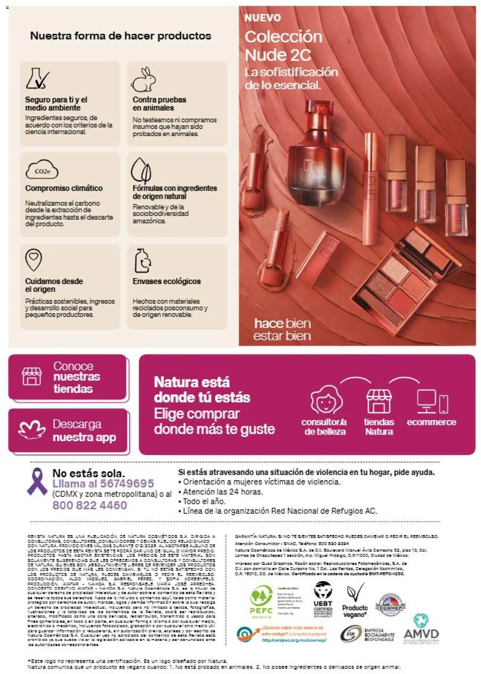Nuevas ofertas de Natura válidas en toda la República Mexicana desde el 31/07/2026. ¡Encuentra las mejores ofertas en Natura campaña 12 2026! | Página: 160 | Productos: Ingredientes, Té, Cadena, Revista