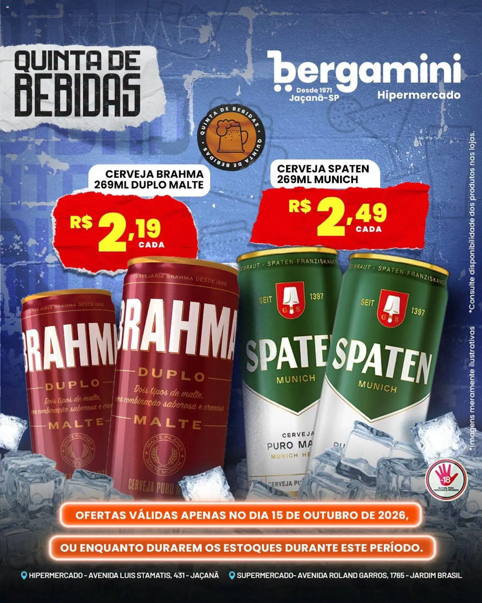 Supermercado Bergamini Folheto - válido de 15/10/2026 | Página: 3
