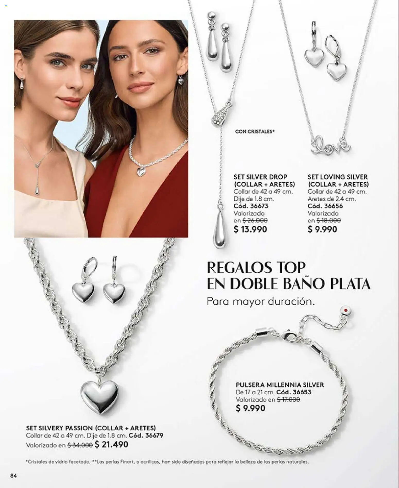 Catálogo Ésika Campaña 4 │ válido desde el 15.02.2026 | Página: 84 | Productos: Baño, Pulsera, Collar, Dije