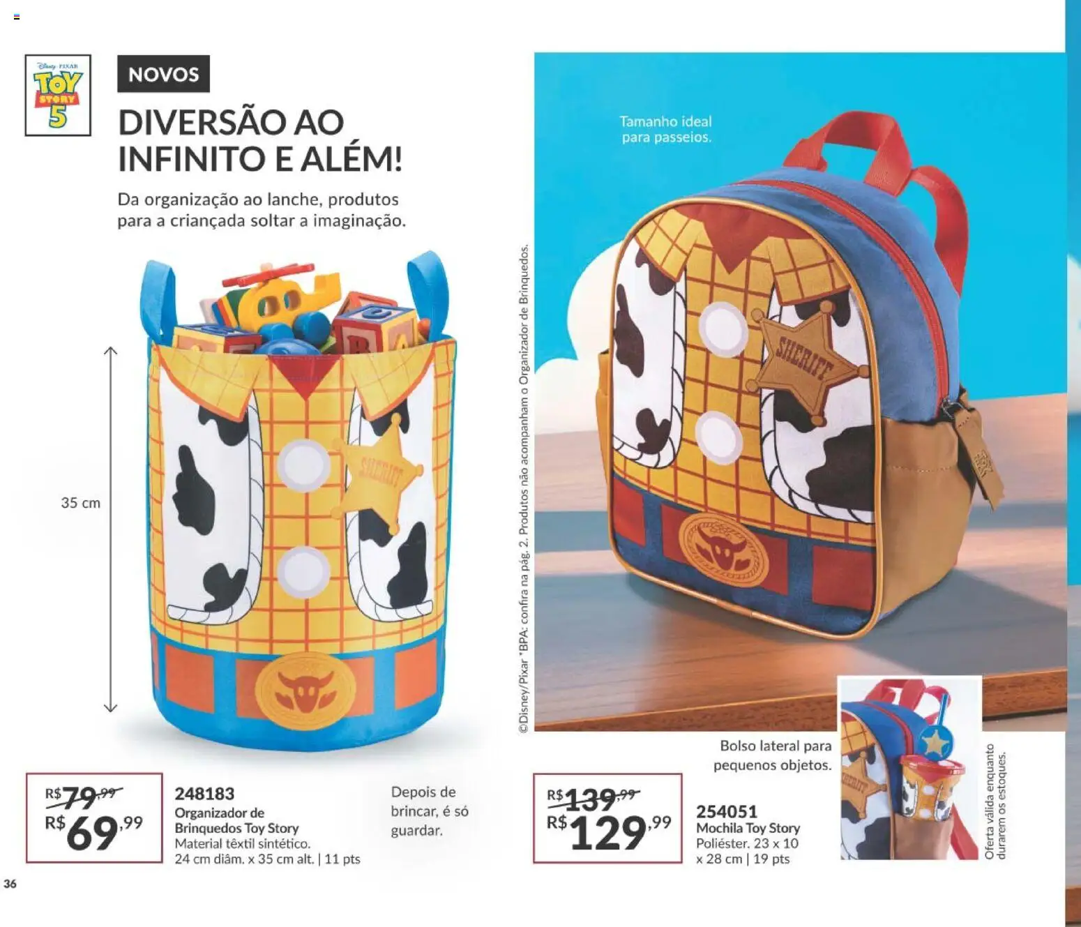 Avon Folheto - válido de 10/08/2026 | Página: 36 | Produtos: Organizador, Mochila