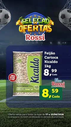 Rossi Supermercados ofertas Semanal - Pré-Visualização do folheto da loja Rossi Supermercados, válido de 17.06.2026