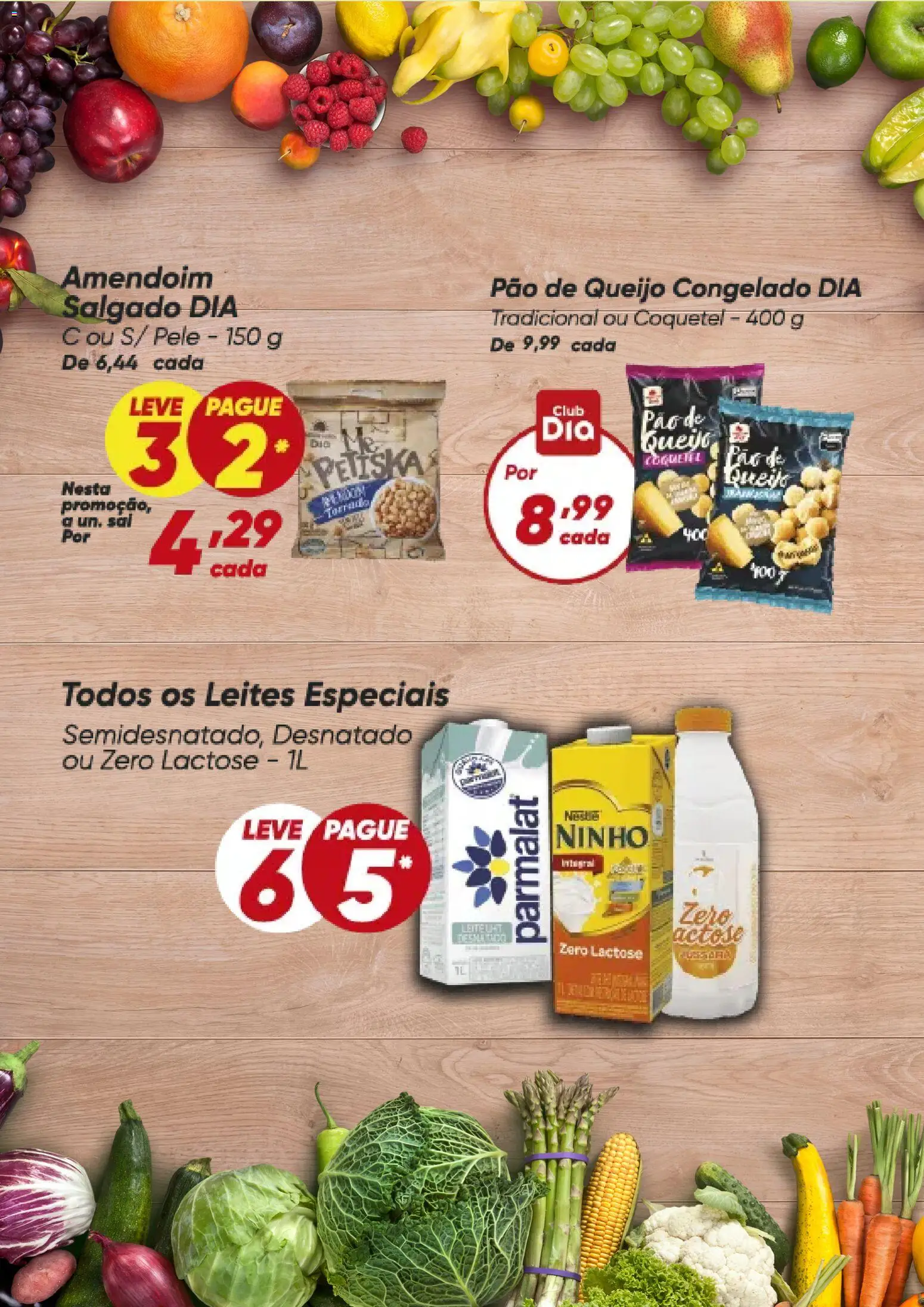 Dia Folheto - válido de 07/09/2026 | Página: 4 | Produtos: Amendoim, Queijo, Pão, Sal