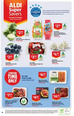 Preview of Olga's Fine Foods Chicken Kofta 500g, Olga's Fine Foods Chicken Kofta 500g - valid from 29/07/2026 | Page: 18