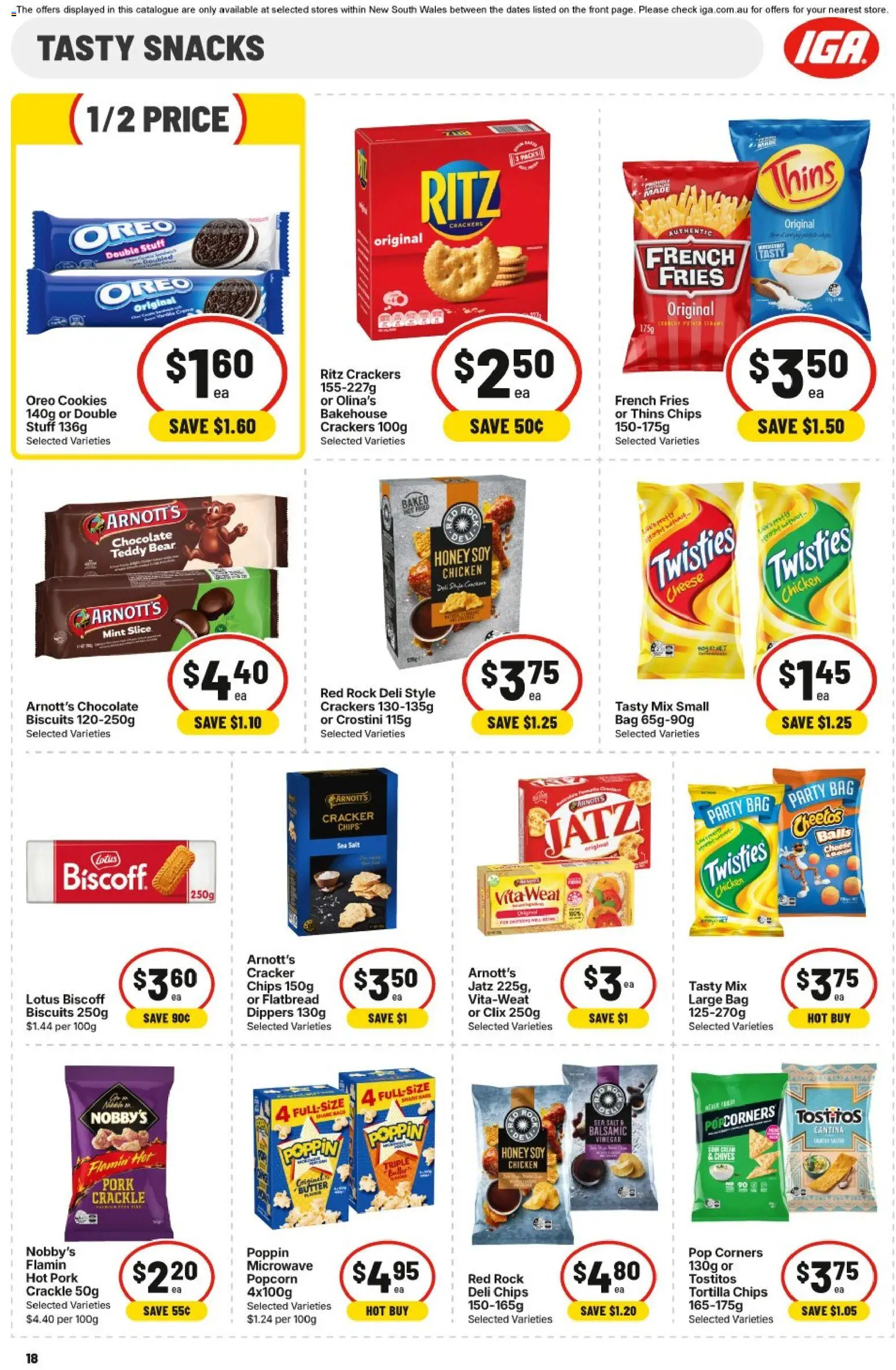 IGA catalogue - valid from 30/09/2026 | Page: 14 | Products: Butter, Biscuits, Salt, Lotus