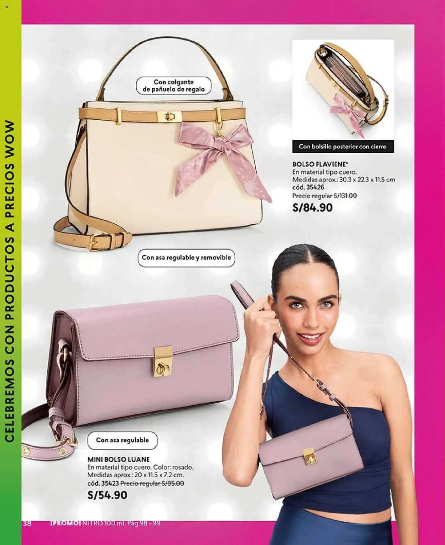 Catálogo CyZone válido desde 20/06/2026 | Página: 38 | Productos: Bolso