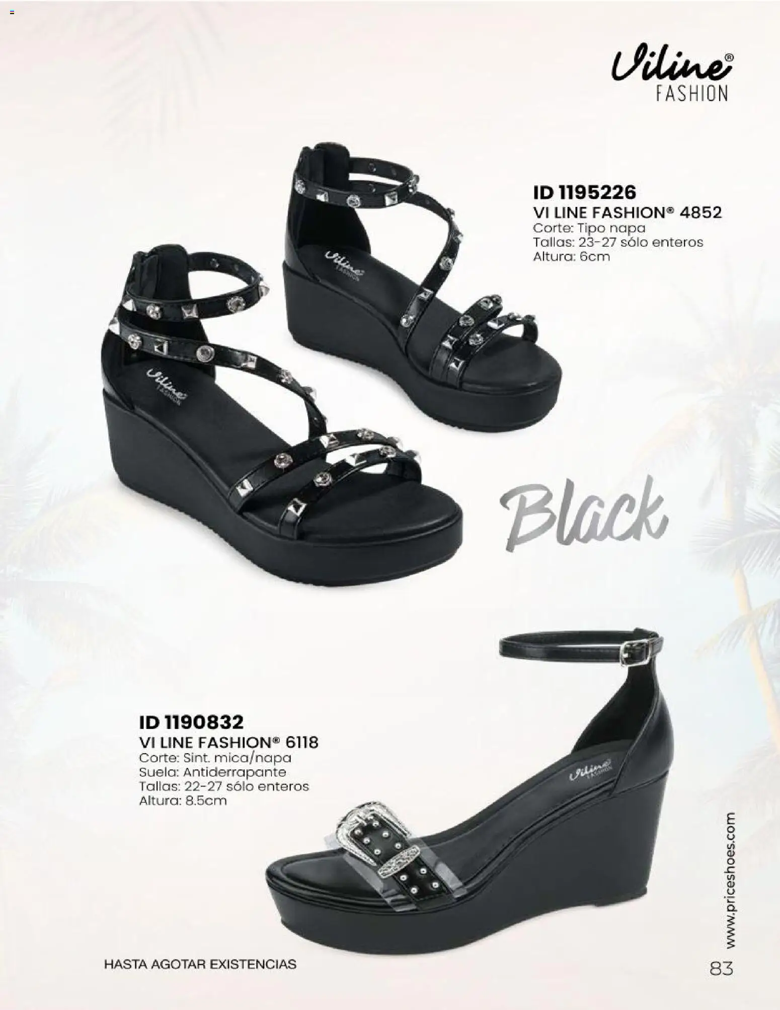 Nuevas ofertas de Price Shoes válidas en toda la República Mexicana desde el 23/06/2026. ¡Encuentra las mejores ofertas en Price Shoes catálogo Sandalias 2026! | Página: 83