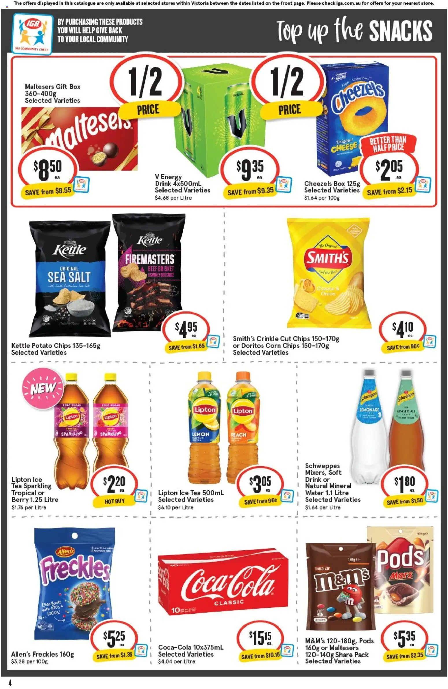 IGA catalogue - valid from 12/08/2026 | Page: 5 | Products: Corn, Ginger, Lemon, Ice