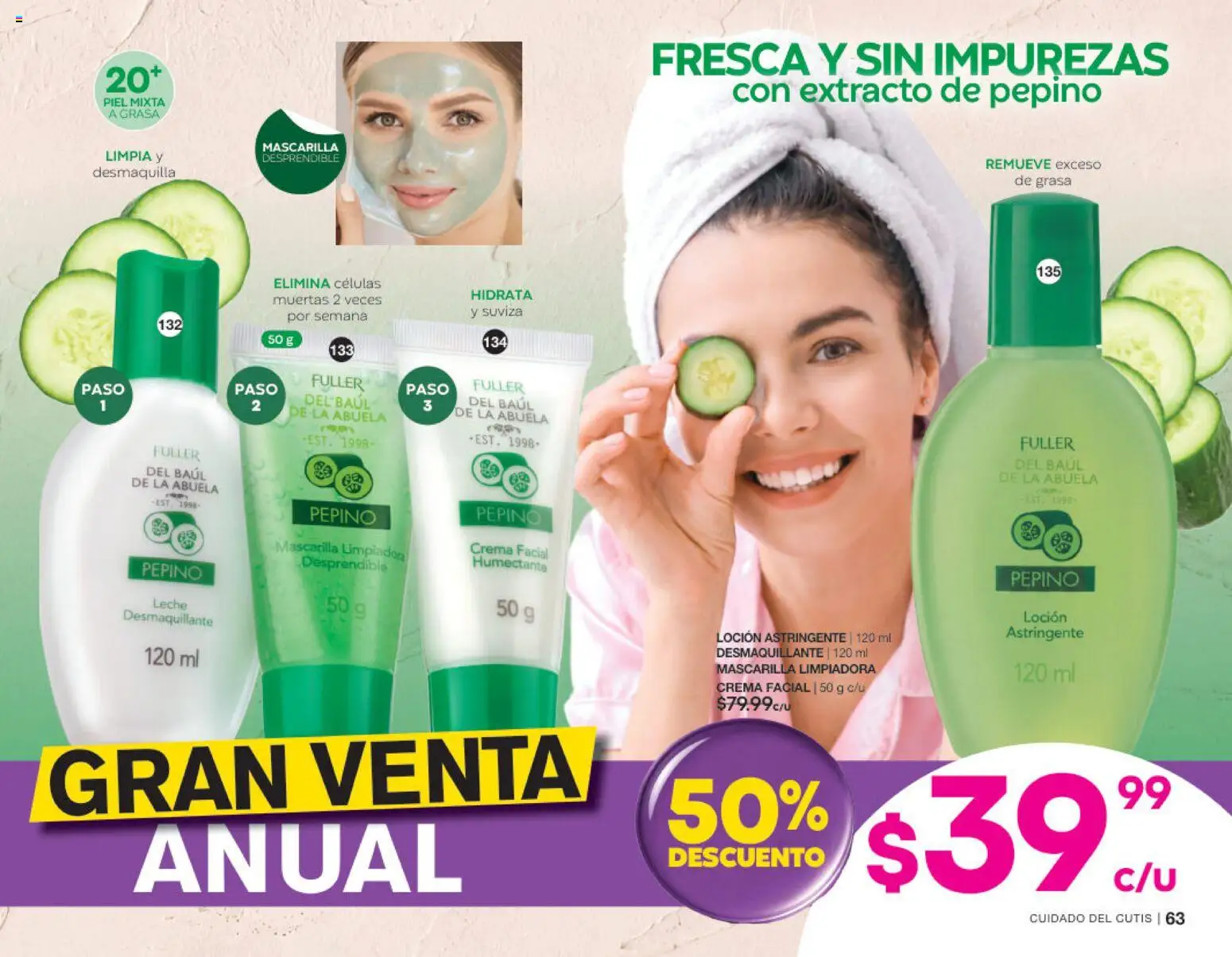 Nuevas ofertas de Fuller válidas en toda la República Mexicana desde el 14/10/2026. ¡Encuentra las mejores ofertas en Fuller campaña 14 2026! | Página: 32