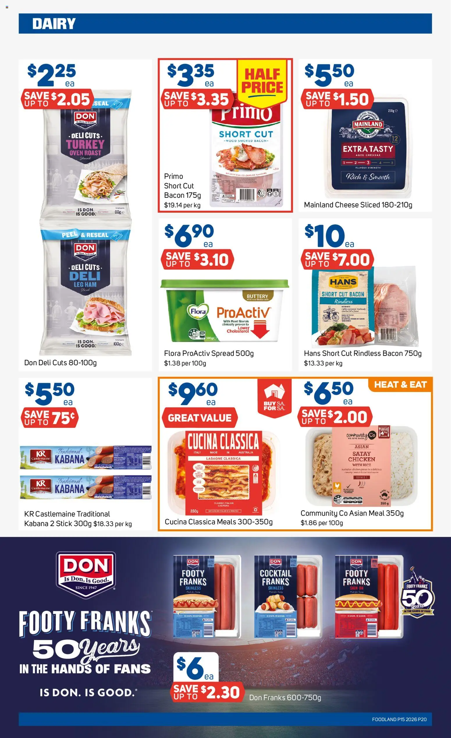 Foodland catalogue - valid from 08.04.2026 | Page: 20 | Products: Plant, Dairy, Ham, Oven