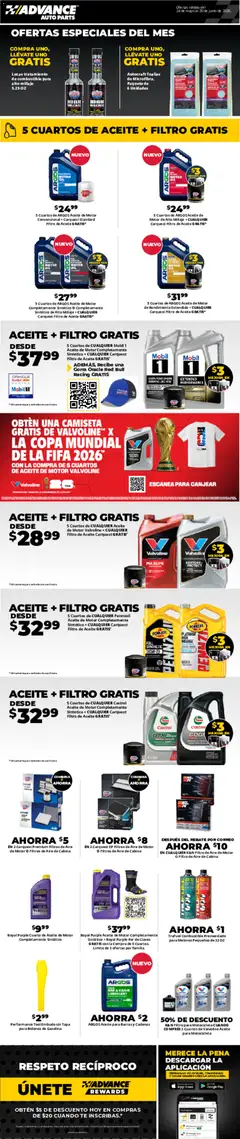 Preview of Advance Auto Parts weekly ads valid from 24.05.2026
