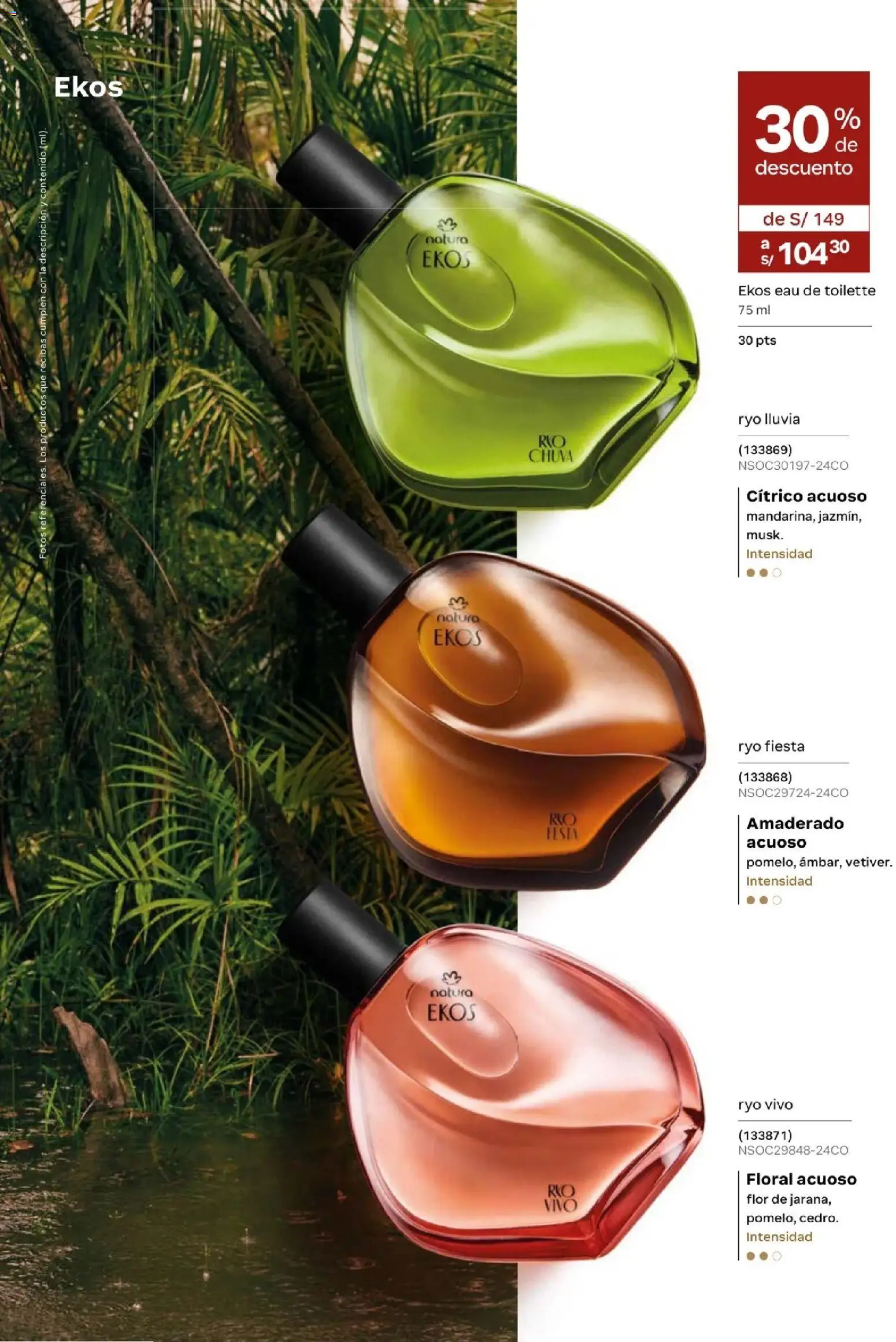 Catálogo Natura válido desde 05.05.2026 | Página: 54 | Productos: EAU de Toilette