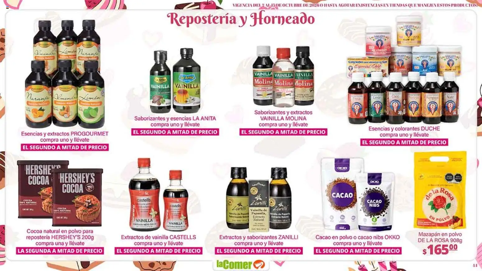 Nuevas ofertas de La Comer válidas en toda la República Mexicana desde el 02/10/2026. ¡Encuentra las mejores ofertas en La Comer folleto es la tienda rosa! | Página: 44