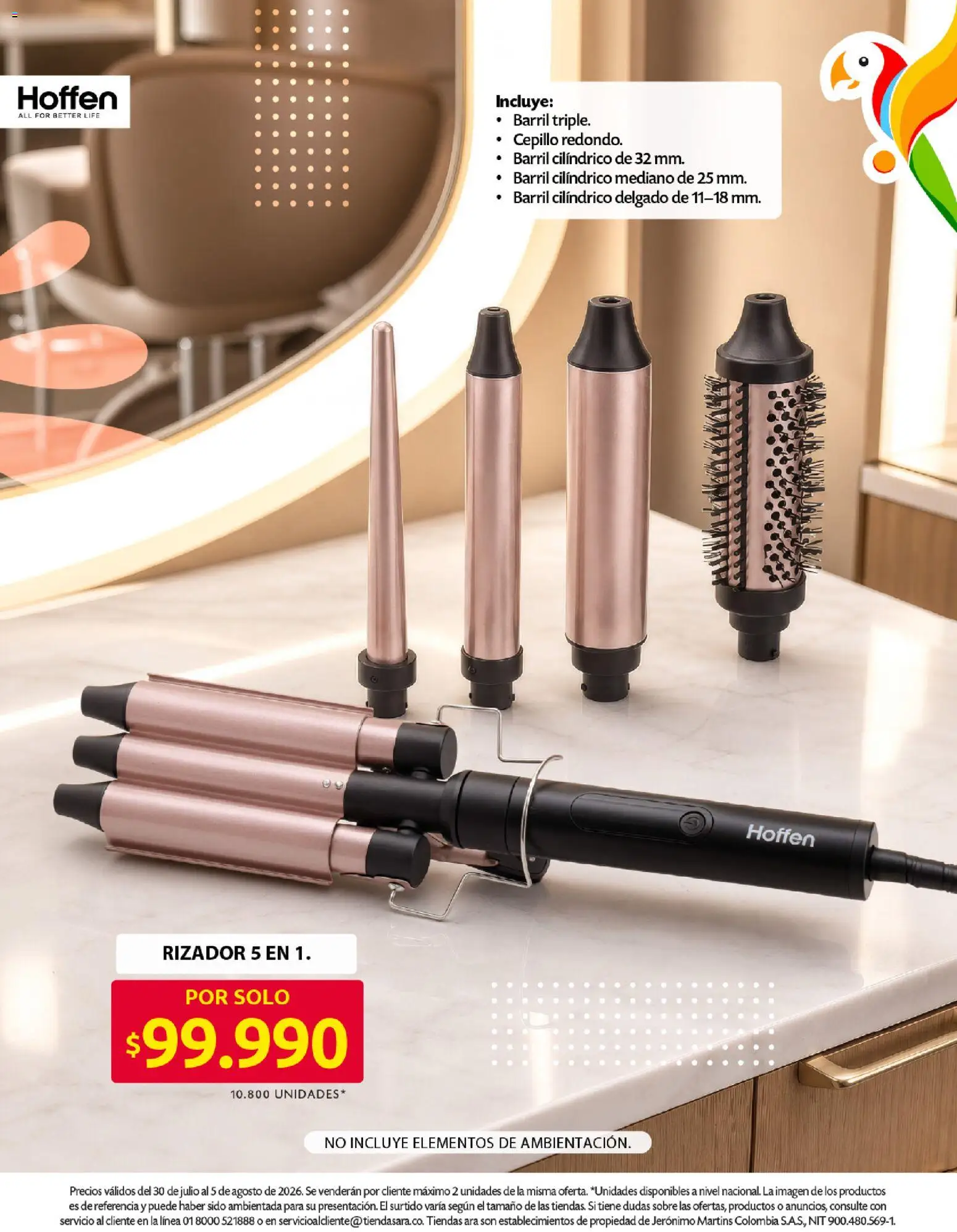 Ara revista - valida desde el 30/07/2026 | Página: 2 | Productos: Sobre, Cepillo