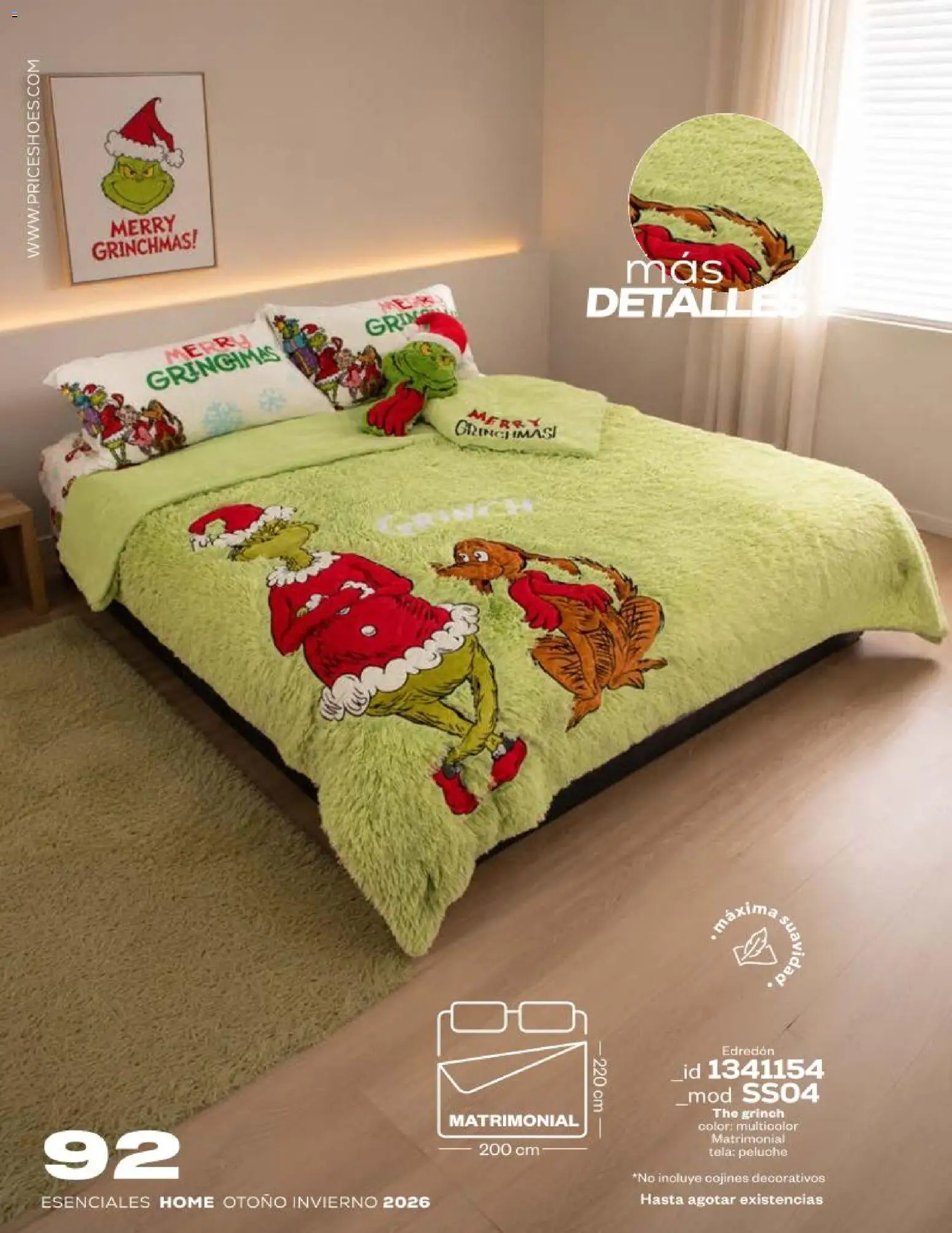 Nuevas ofertas de Price Shoes válidas en toda la República Mexicana desde el 17/08/2026. ¡Encuentra las mejores ofertas en Price Shoes catálogo Esenciales Home! | Página: 92