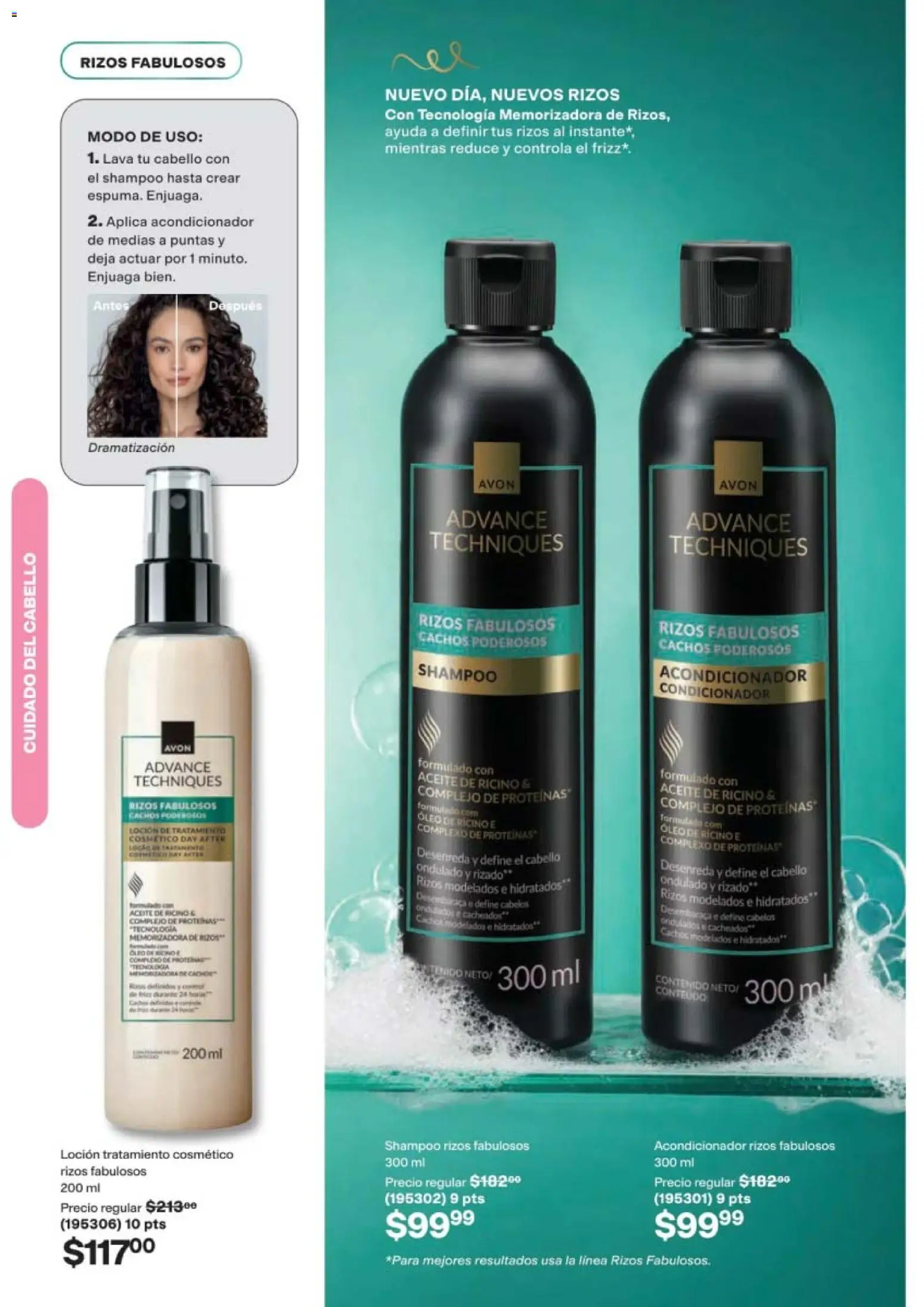 Nuevas ofertas de AVON válidas en toda la República Mexicana desde el 10/07/2026. ¡Encuentra las mejores ofertas en AVON campaña 11 2026! | Página: 150 | Productos: Aceite, Loción, Shampoo, Acondicionador