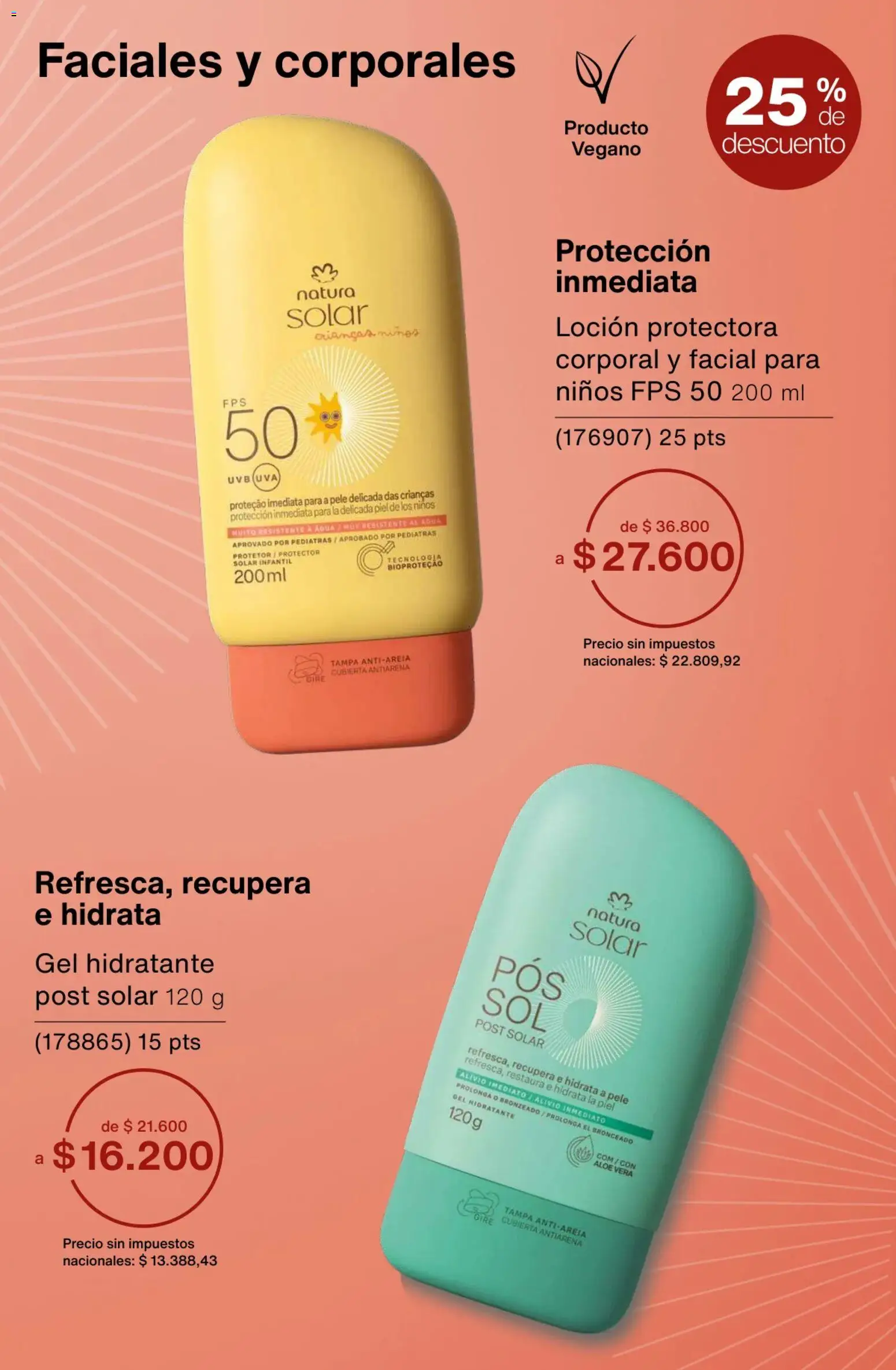 Catálogo Natura Ciclo 3 │ válido desde el 09/02/2026 | Página: 217 | Productos: Protector solar, Loción, Agua, Uva