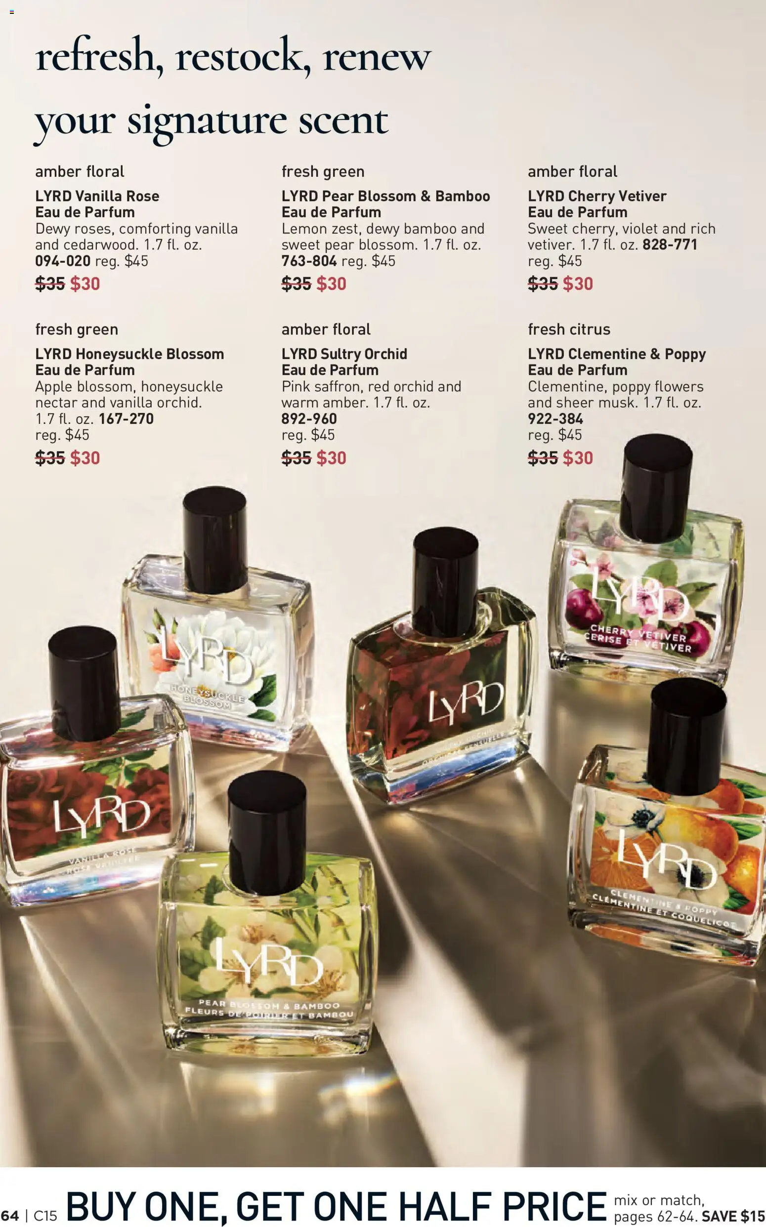 Avon Brochure - valid from 07/15/2026 | Page: 64 | Products: Lemon, Pear