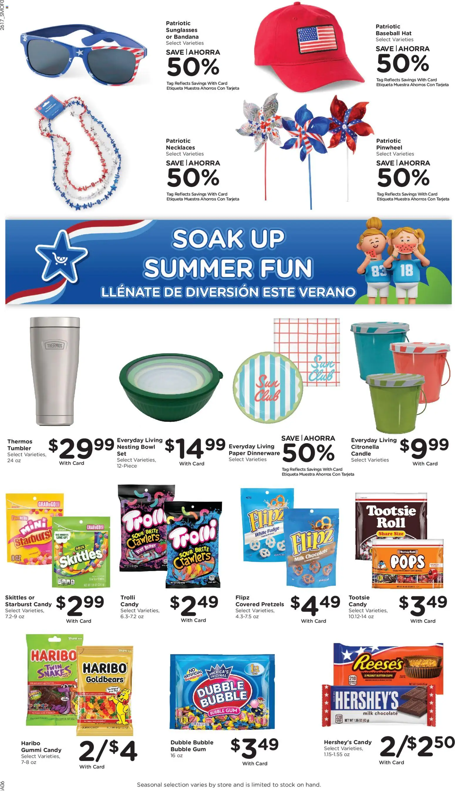 Smith's Weekly Ad - valid from 27.05.2026 | Page: 12 | Products: Milk, Butter, Chocolate, Hat