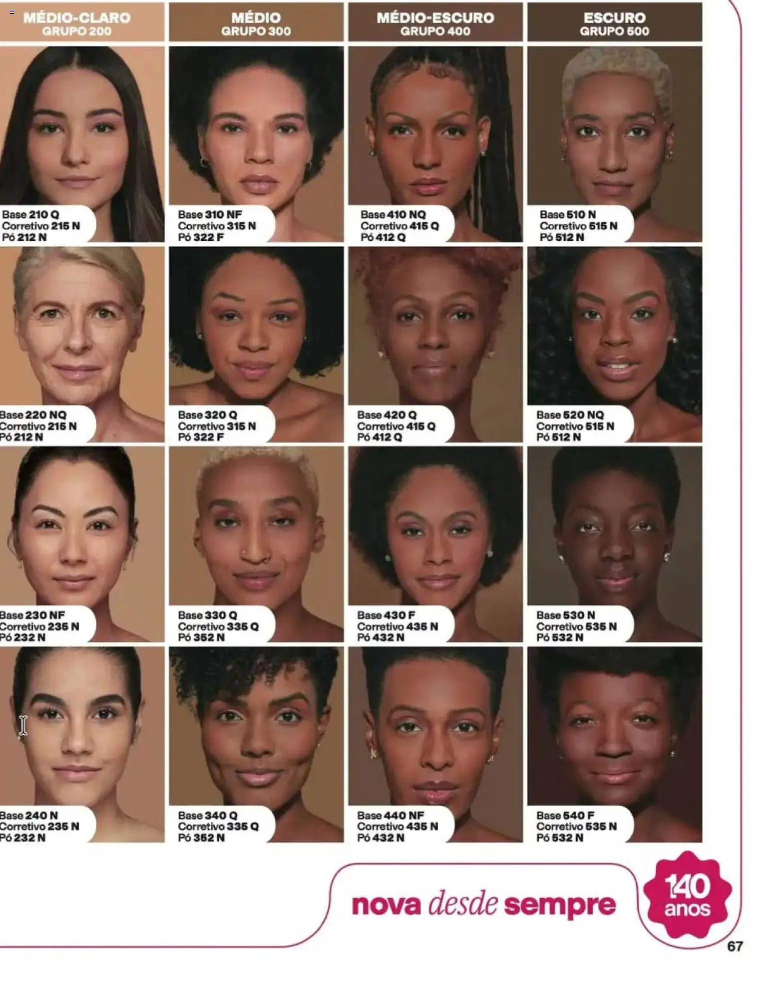 Avon Folheto - válido de 12/10/2026 | Página: 67 | Produtos: Corretivo, Pó, Base